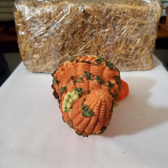 Fall / Autumn Mini Horn of Plenty – Tabletop Décor Made of Resin – 7 1/2" x 5” - Picture 4 of 9